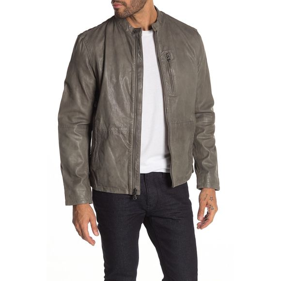 John Varvatos Other - John Varvatos Star USA Racer Sheep Leather Jacket